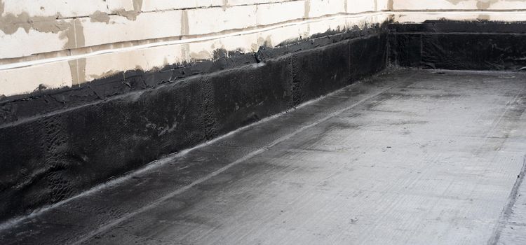 terasz vízszigetelés készítése a burkolat alatt, kenhető szigeteléssel